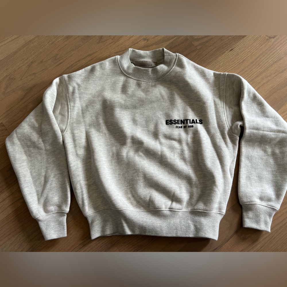 Essentials Fear of God Gray Sweatshirt